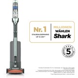 Shark PowerDetect Speed Steelstofzuiger met Zelflegingsstation - Salbeigrijs
