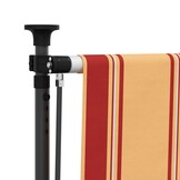 vidaXL Buiten Rolgordijn Multikleur 200 x 270 cm