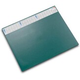 Läufer 44655 Durella DS Bureauonderlegger met transparante pad en kalender, antislip onderlegger, 52 x 65 cm, blauw
