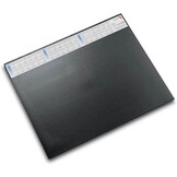 Läufer 44655 Durella DS Bureauonderlegger met transparante pad en kalender, antislip onderlegger, 52 x 65 cm, blauw