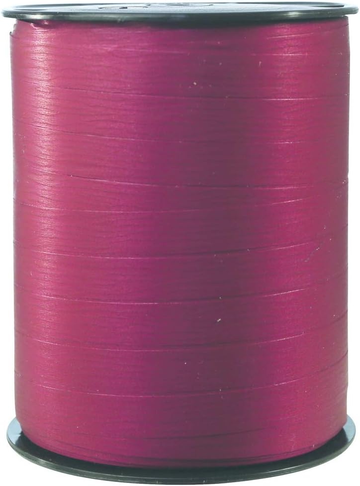 Clairefontaine Bolduc Cadeaulint - 250 meter x 10 mm - Mat Rood