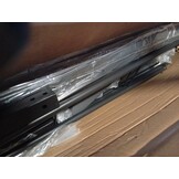 vidaXL Bedframe zonder matras metaal gerookt eikenkleurig 160x200 cm