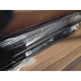 vidaXL Bedframe zonder matras metaal gerookt eikenkleurig 160x200 cm