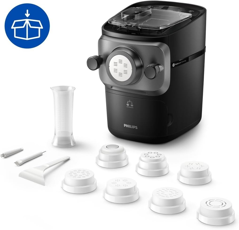 Philips Pastamachine 7000 - ProExtrude, 8 Vormschijven