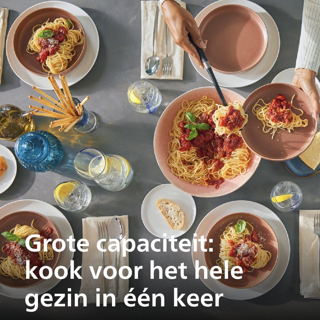 Philips Pastamachine 7000 - ProExtrude, 8 Vormschijven