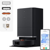 Xiaomi Robot Vacuum X20 Max Zwarte Robotstofzuiger met Dweilfunctie