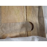 Tafelblad Mangohout Rechthoekig 100x80 cm | 54% Korting