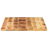 Tafelblad Mangohout Rechthoekig 100x80 cm | 54% Korting