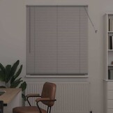 Venetiaanse Jaloezie Zilver 175x110cm - Aluminium - 32% Korting