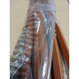 Parasol Crèmewit Hout 200x300 cm - 54% Korting