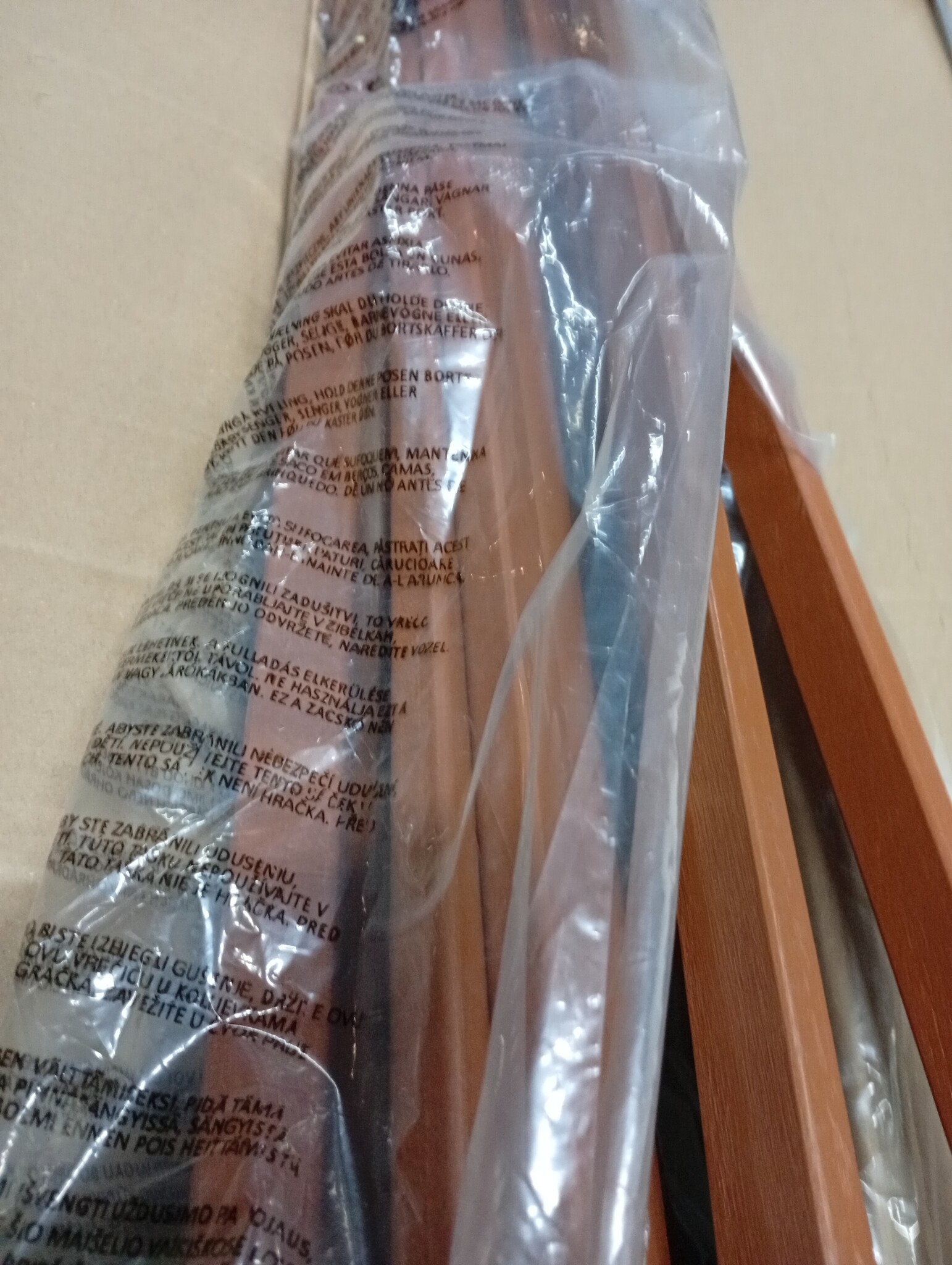 Parasol Crèmewit Hout 200x300 cm - 54% Korting