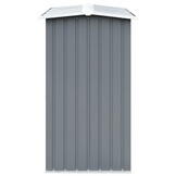 Haardhoutschuur 330cm Staal Grijs - 34% Korting