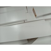 Kinderbedframe Grenenhout Wit 80x160 cm - 54% Korting!