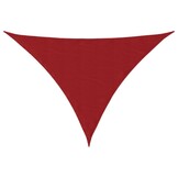 Driehoekig Zonnescherm 3x4x5m Oxford Stof Rood - 51% Korting