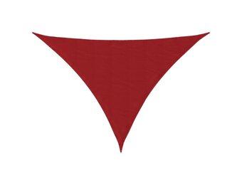 Driehoekig Zonnescherm 3x4x5m Oxford Stof Rood - 51% Korting