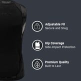 Dames Rugprotector Vest XS Zwart - Skiën/Snowboarden - 63% Korting
