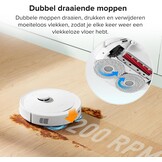 Robotstofzuiger Qrevo met Dweilfunctie & Zelfreinigend Station - 35% Korting
