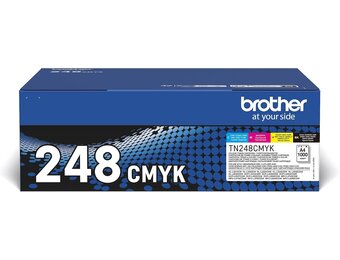 Brother TN-248VAL Value Pack Toner Zwart/Cyaan/Magenta/Geel 30% Korting