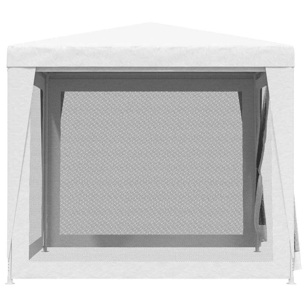 Witte Partytent met Mesh Wanden 2.5x2.5m - 34% Korting