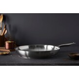 Koekenpan 28 cm Roestvrijstaal Inductie - 52% Korting