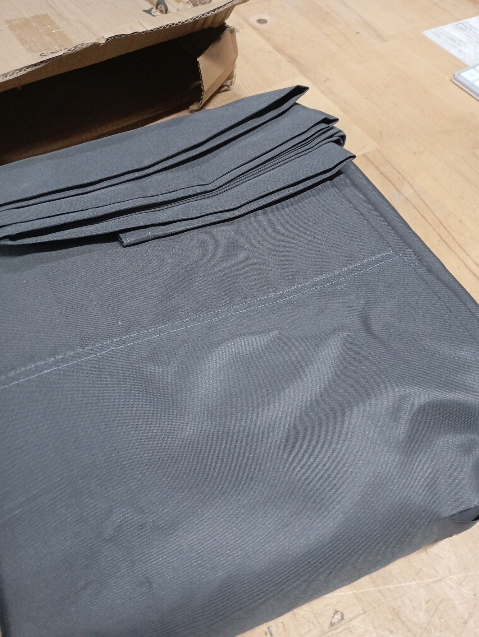 Zonnescherm Vierkant 4,5x4,5m Oxford Stof Antraciet - 53% Korting