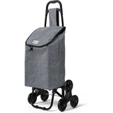Boodschappentrolley met Trappenklimmer | 32L | Opvouwbaar | Zwart | 32% Korting
