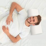 Ergonomisch Nekkussen Traagschuim Wit 46% Korting