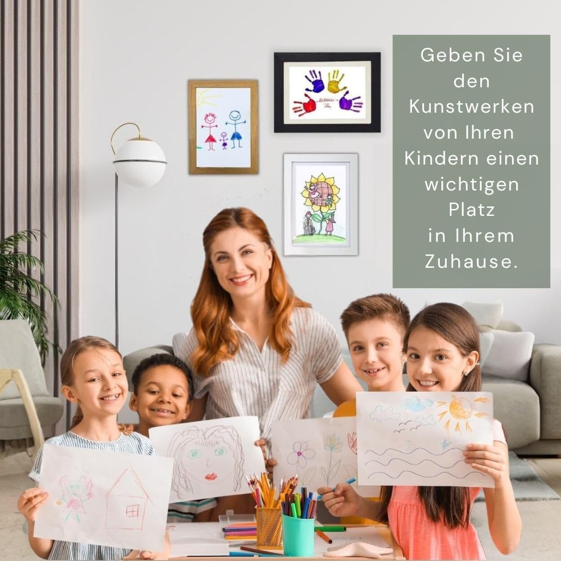 Bada Bing Wissellijst A3 Wit - Frontopening, Ruimte voor 150 Kindertekeningen (31% Korting)