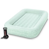 Intex 66810NP Children's Camping Air Bed, Hand Pump, 107cm x 168cm x 25cm