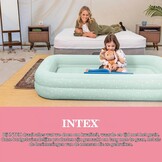 Intex 66810NP Children's Camping Air Bed, Hand Pump, 107cm x 168cm x 25cm