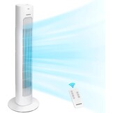 Torenventilator Aigostar Robert Wit met Afstandsbediening - 34% Korting