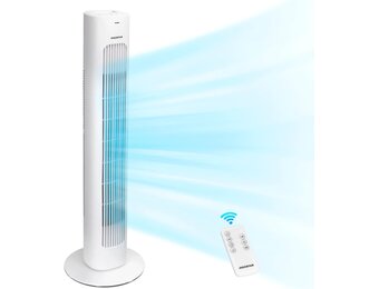 Torenventilator Aigostar Robert Wit met Afstandsbediening - 34% Korting