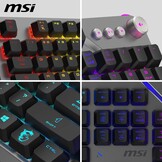 MSI STRIKE 600 AZERTY Gaming Toetsenbord - Stil & Comfortabel (34% Korting)