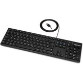 Amazon Basics USB Toetsenbord QWERTZ (Duits) Matzwart - 44% Korting