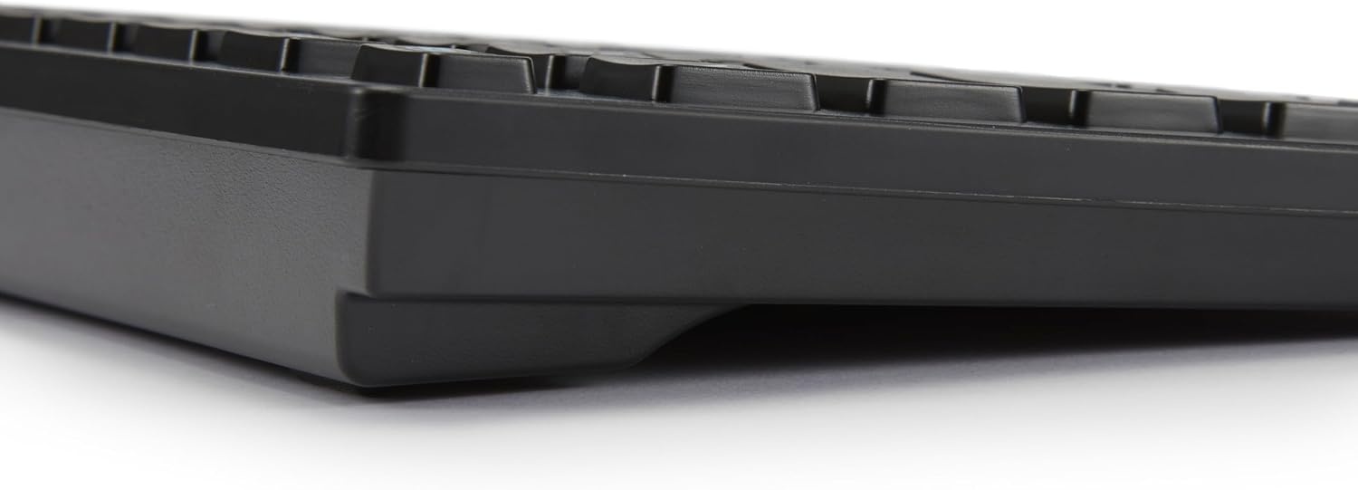 Amazon Basics USB Toetsenbord QWERTZ (Duits) Matzwart - 44% Korting