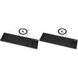 Amazon Basics USB Toetsenbord QWERTZ (Duits) Matzwart - 44% Korting