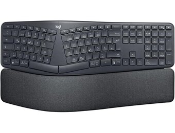 Logitech ERGO K860 Ergonomisch Toetsenbord - QWERTZ - Zwart - 34% Korting