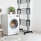 Torenwasrek met Wielen - Wit - 4 Etages - 32% Korting