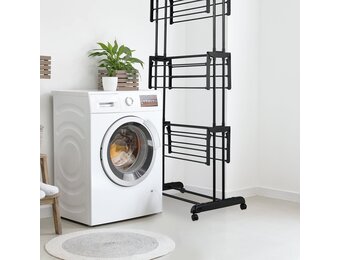 Torenwasrek met Wielen - Wit - 4 Etages - 32% Korting