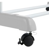 Torenwasrek met Wielen - Wit - 4 Etages - 32% Korting