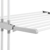 Torenwasrek met Wielen - Wit - 4 Etages - 32% Korting