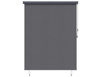 Rolgordijn Antraciet 220x250 cm - Buiten 35% Korting