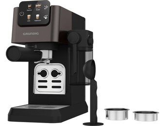 Grundig Espressomachine KSM 5330 - 1628W - 15 Bar - Met Melkreservoir - 54% Korting