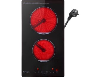 Keramische Kookplaat met 2 Zones (29x52cm) - 58% Korting