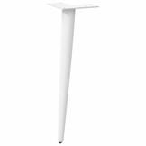 Salontafelpoten Staal Wit - Set van 4 - 42-43 cm - 33% Korting