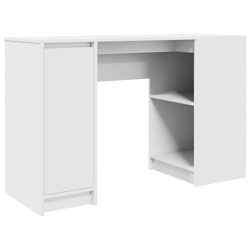 Wit Bureau 120x42x76 cm Spaanplaat - 59% Korting