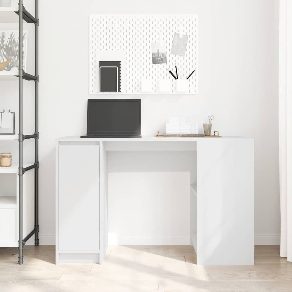 Wit Bureau 120x42x76 cm Spaanplaat - 59% Korting