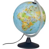 Idena Verlichte Wereldbol 30 cm met Dieren (meerdere, M) - 51% Korting