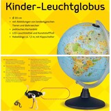 Idena Verlichte Wereldbol 30 cm met Dieren (meerdere, M) - 51% Korting