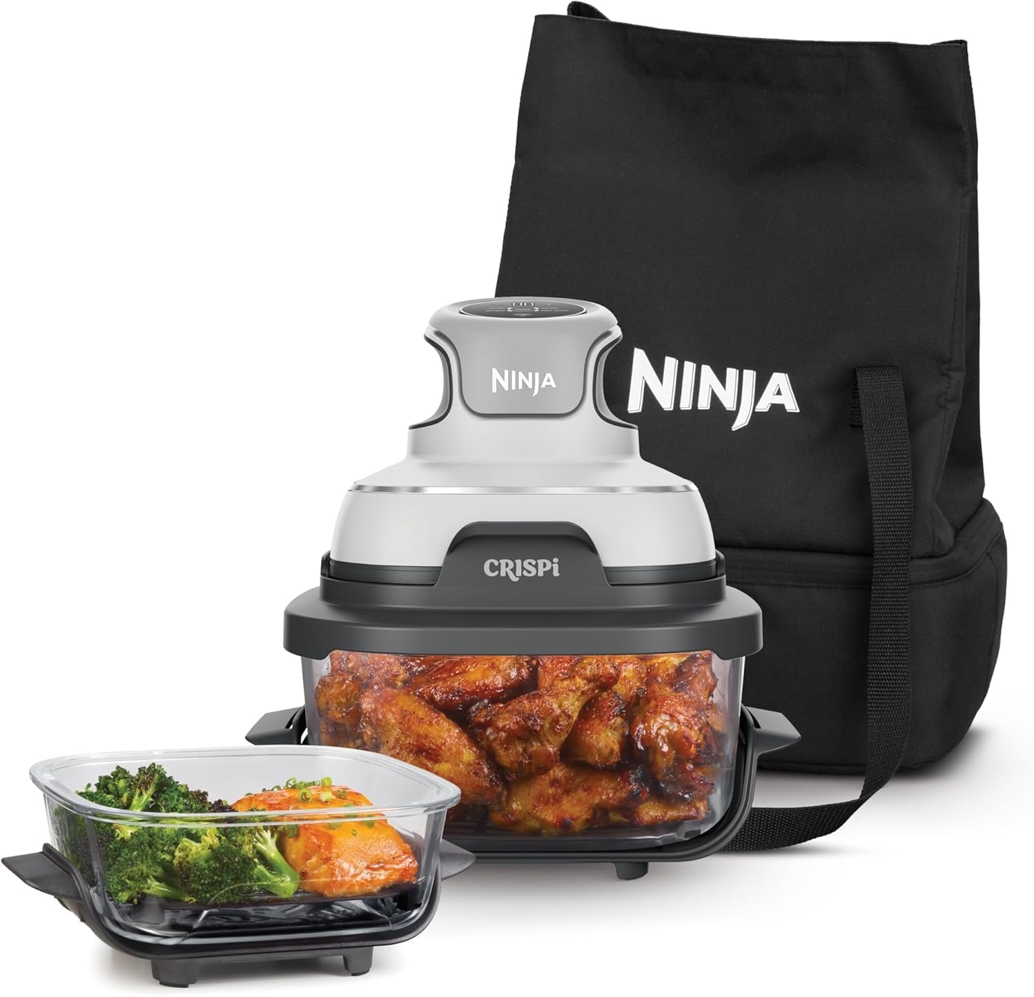 Ninja CRISPi Airfryer 3,8L/1,4L Wit - 54% Korting